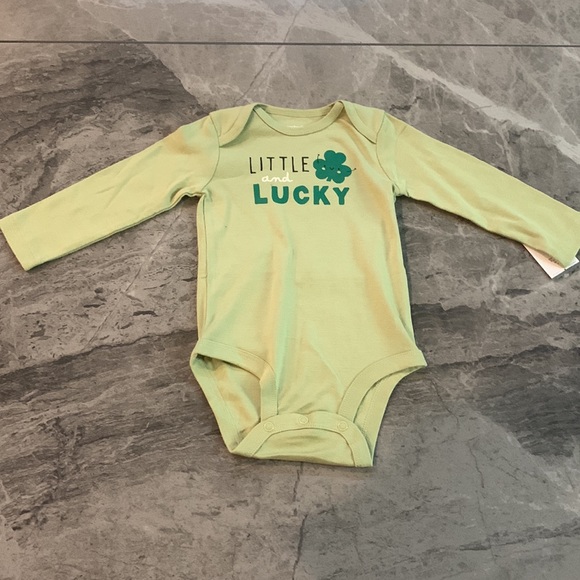 Carter's - 2 Piece Bodysuit Pant Set - Little and Lucky - 12 Months - NWT - Picture 3 of 16